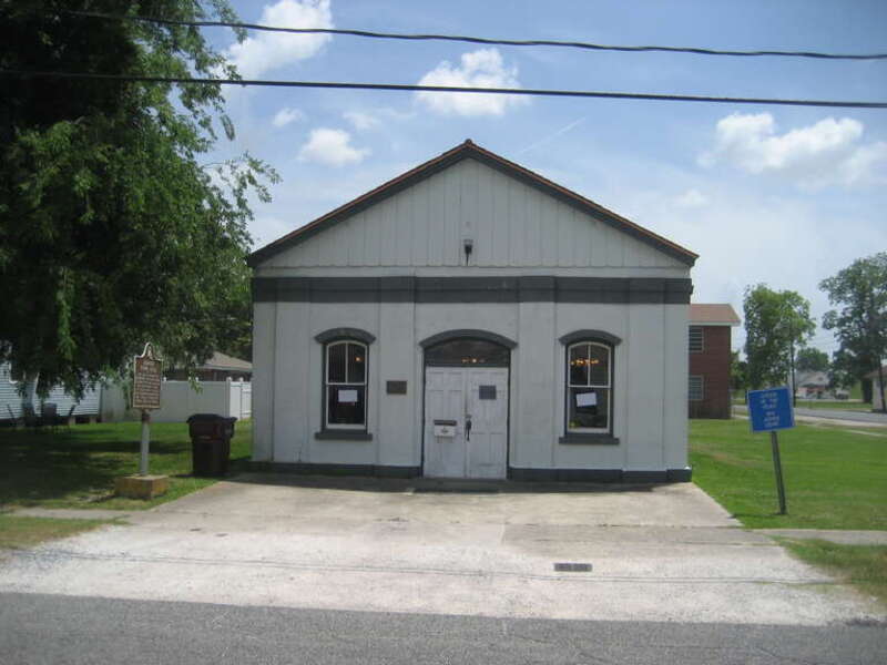 Kenner, Louisiana. 

Old town hall building.