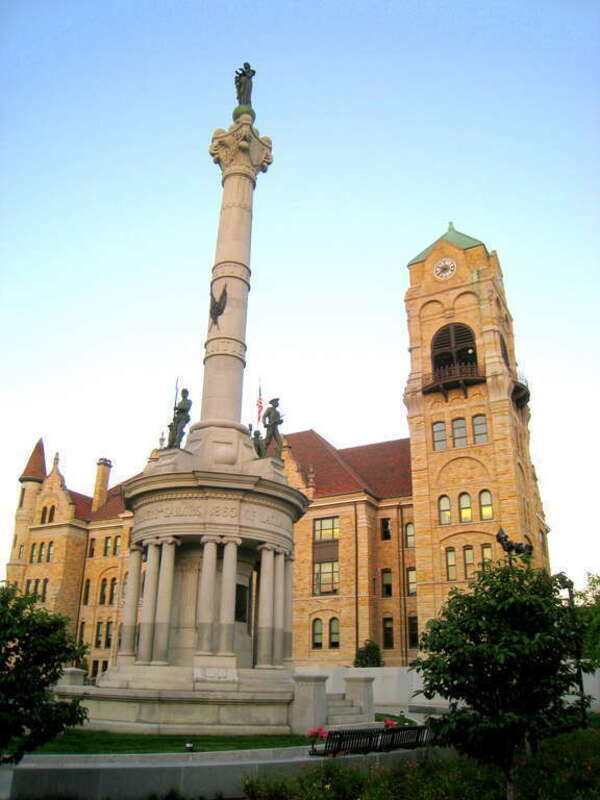 Lackawanna County Courthouse, Scranton, Pennsylvania, USA.