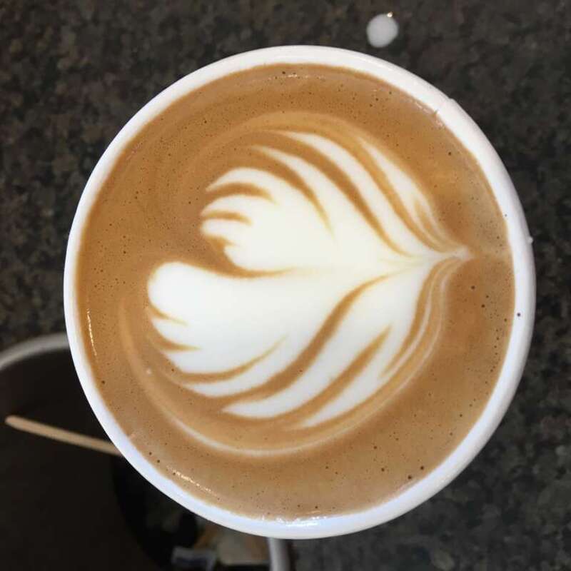 Leaf Latte Art