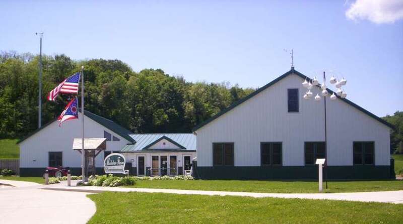 A view of Malabar Farm Visitor's Education Center.