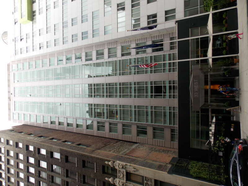 The Marriott Vacation Club Pulse on W. 37th Street, Manhattan, New York.  It was formerly The Strand Hotel.