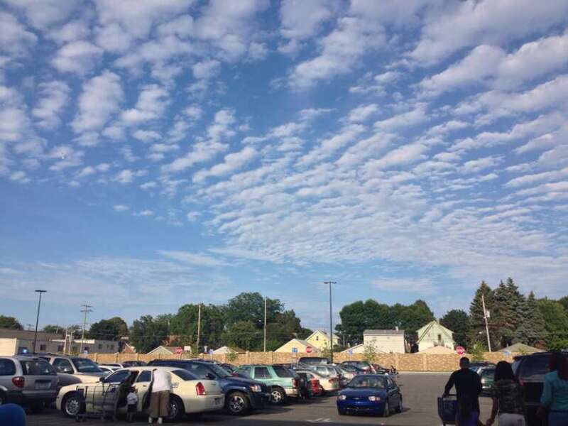 Parking lot in Milwaukee, Wisconsin