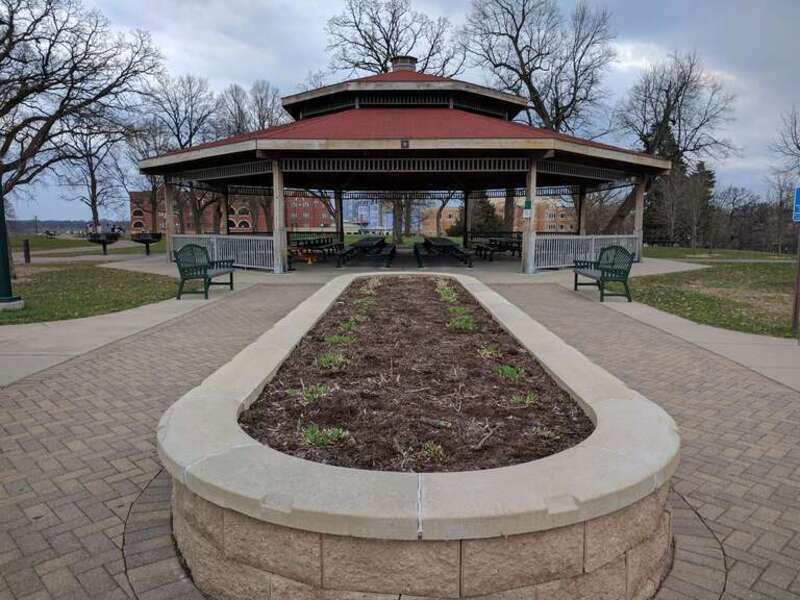 Wabun picnic area, Minnehaha Park, Minneapolis, Minnesota, US