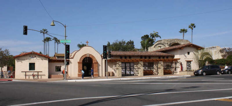 Exterior of the Mission San Juan Capistrano, San Juan Capistrano, California