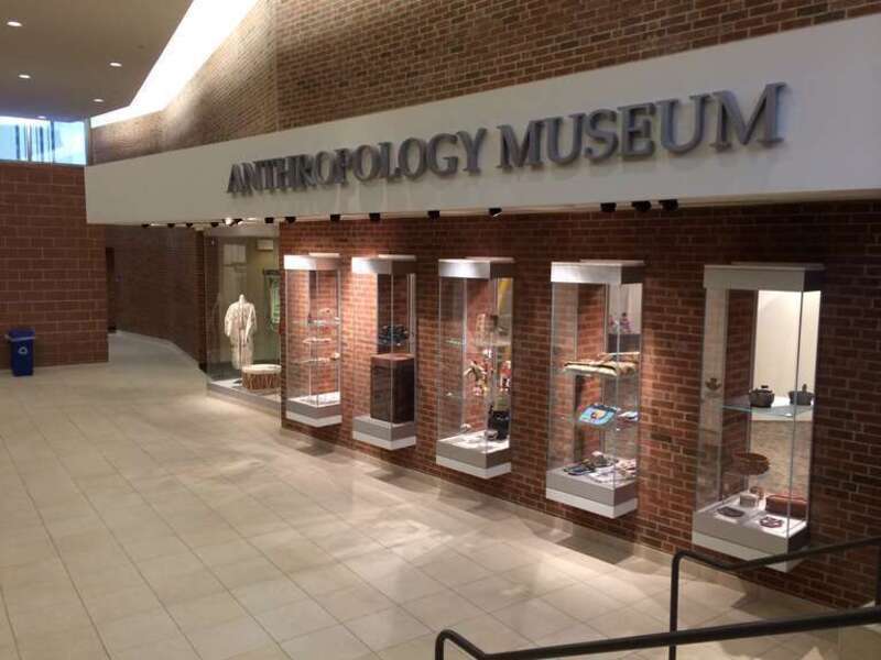 NIU Anthropology Museum in Cole Hall, November 2013
