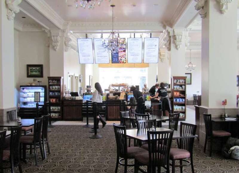 Café in the Joseph Smith Memorial Building.