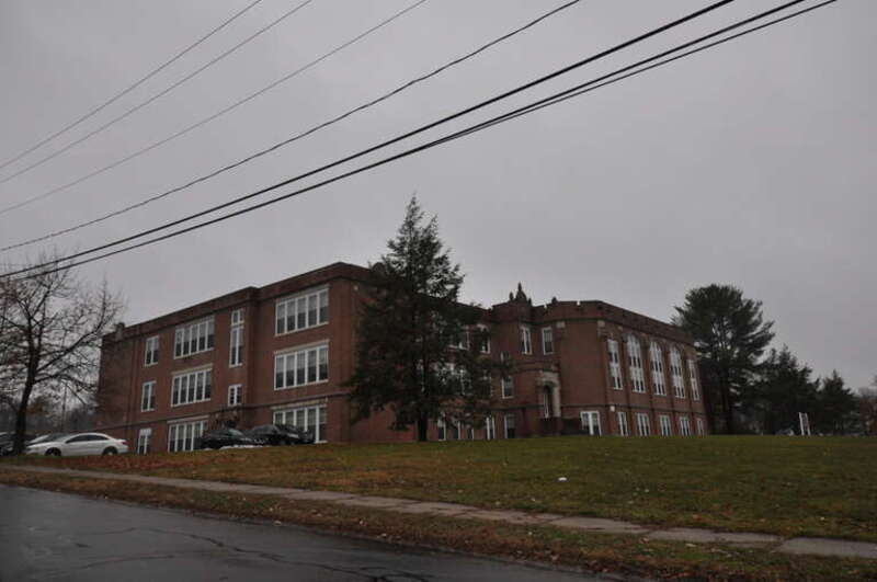 The former Washington School, New Britain, Connecticut.