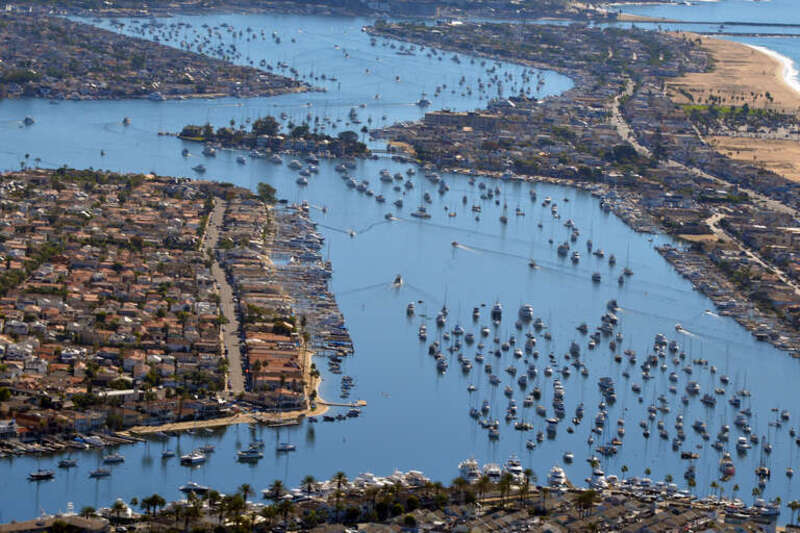 Newport Beach Harbor east channel  October 10, 2018 by Don Ramey Logan