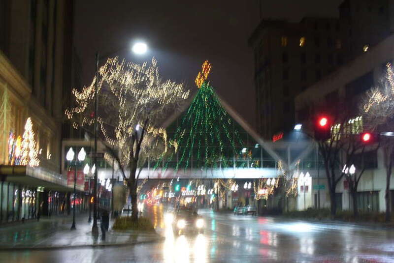O Street at Christmas