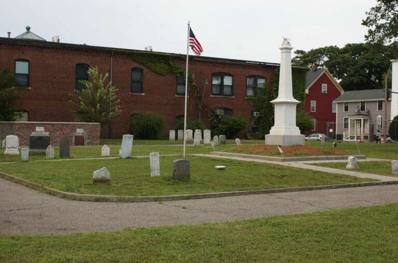 The Old Somerville Cemetery in Somerville, MA.