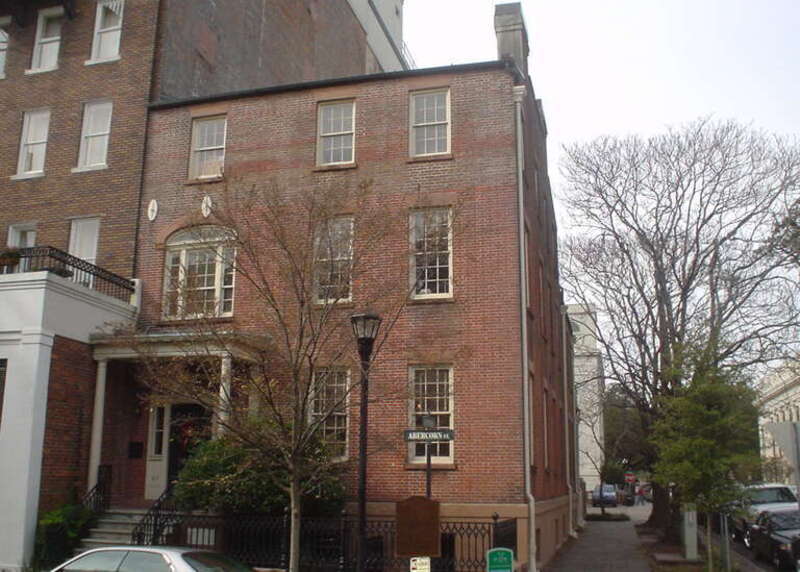 Oliver Sturges House in Savannah, Georgia.  On NRHP.  I donate this photo to the public domain