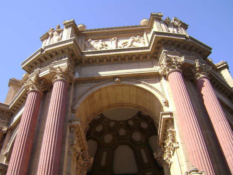 Palace of Fine Arts, San Francisco, California in Sept, 2012