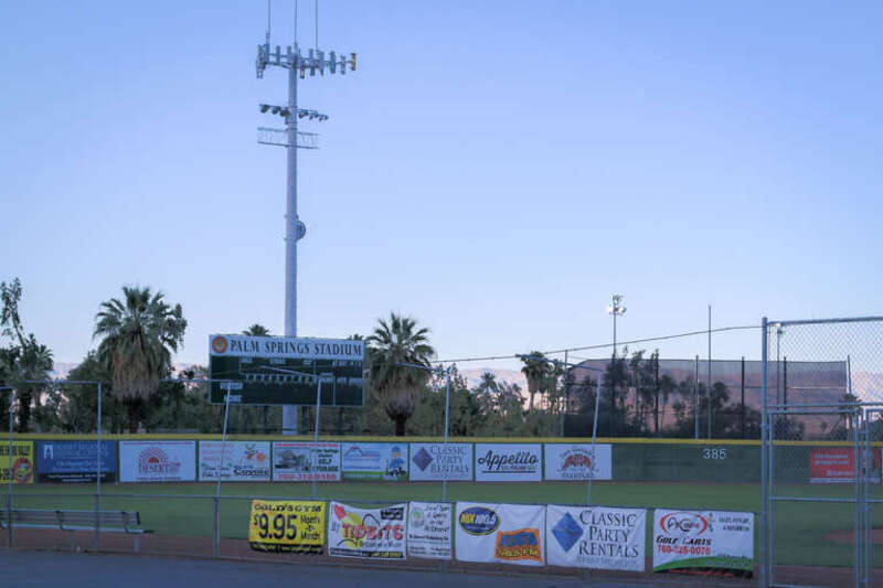 A view of Palm Springs Stadium