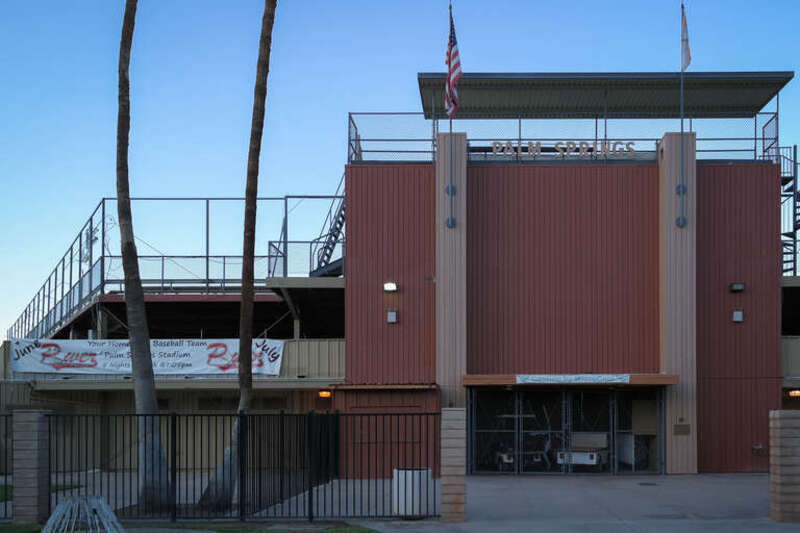 A view of Palm Springs Stadium