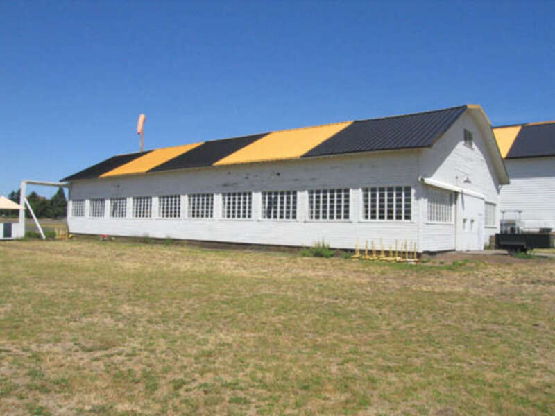 Pearson Hangar at Vancouver National Historic Reserve, Fort Vancouver National Historic Site, Washington, USA