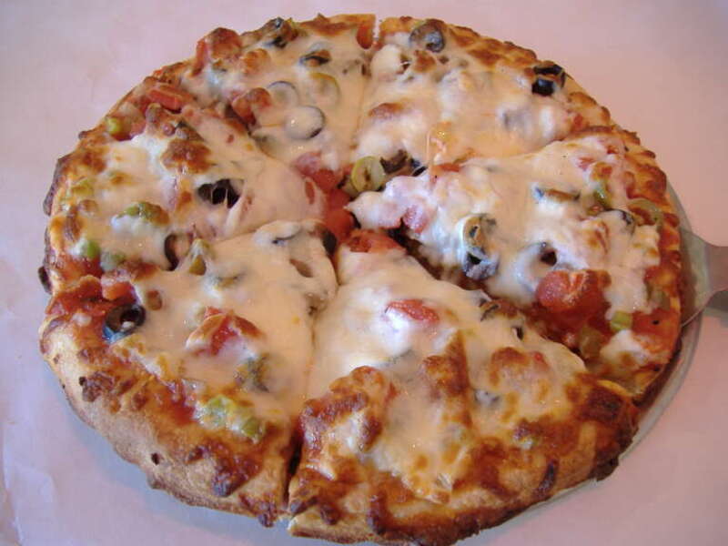 PieZano's Veggie pizza!!!!