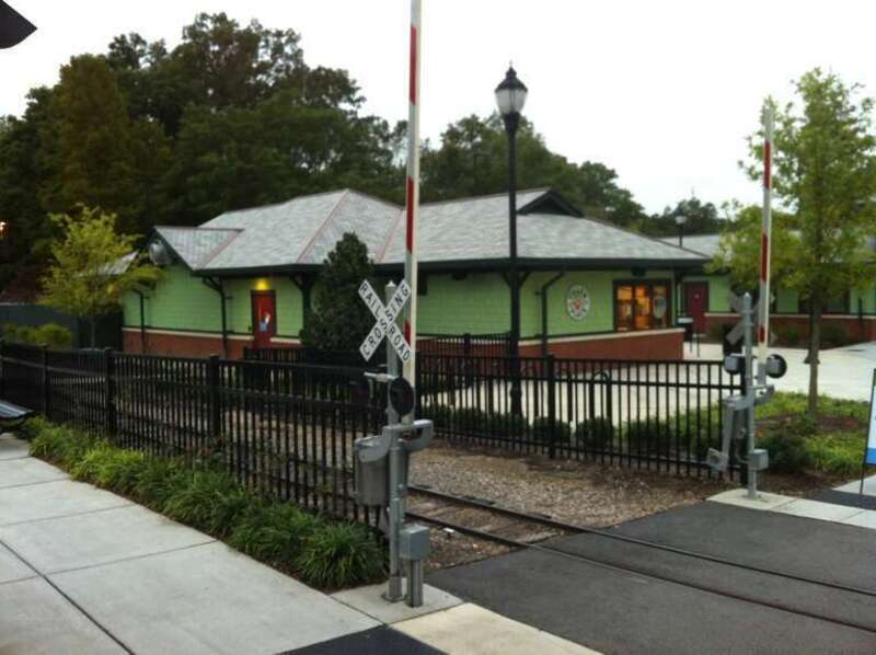 Pullen Park Childrens Railroad Oct 2013 Entrance
