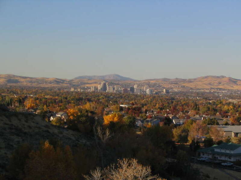 Reno is a city in the US state of Nevada. Known as &quot;The Biggest Little City in the World&quot;, Reno is famous for its casinos and as the birthplace of Caesars Entertainment Corporation. The city is situated in the northwestern part of the state and is