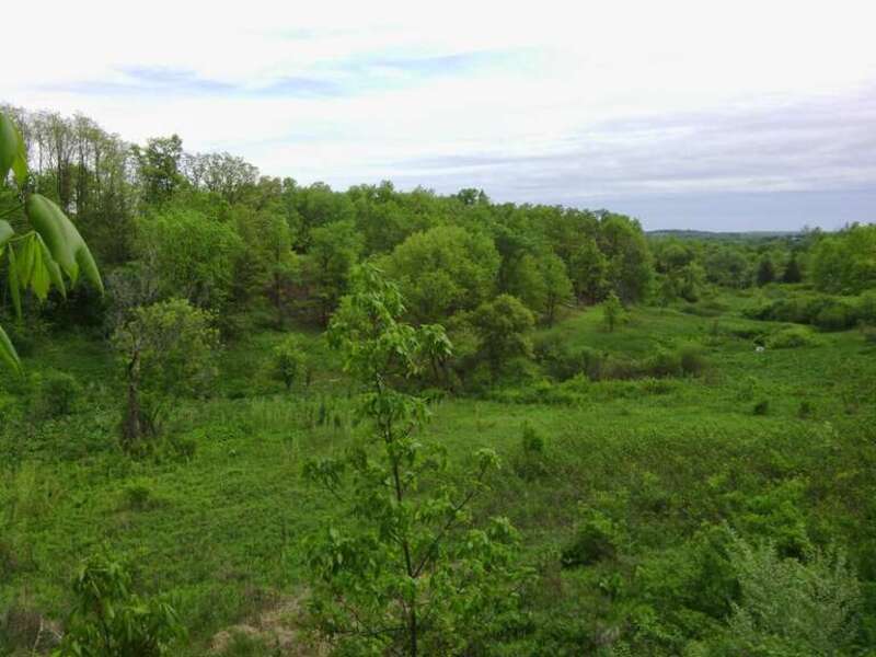 Retzer Nature Center Waukesha County Park System view from northern observation tower