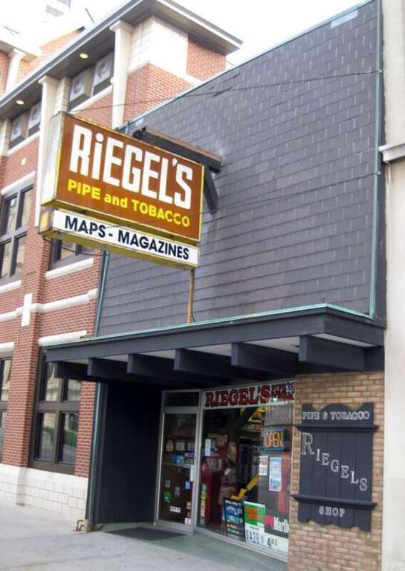 Riegel's Pipe and Tobacco, Fort Wayne, Indiana