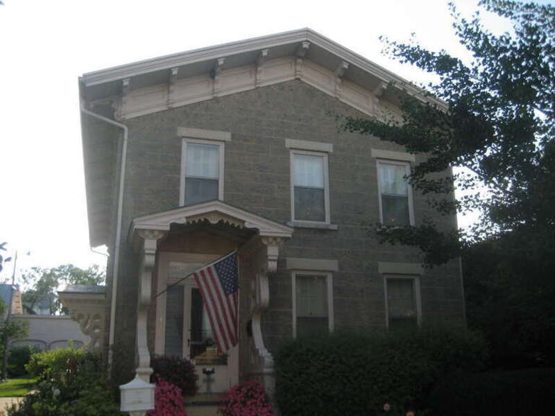 Graham-Ginestra House, Rockford, Illinois, United States. U.S. National Register of Historic Places