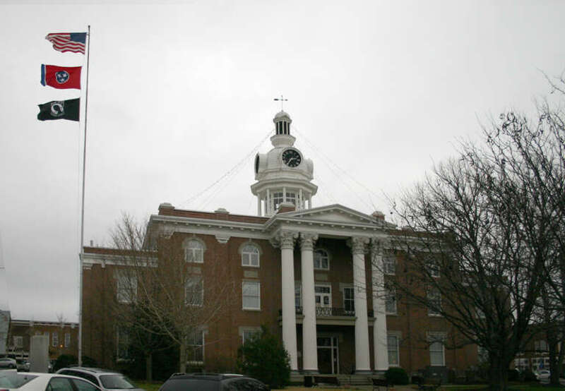 Rutherford County courthouse, Murfreesboro, Tennessee.