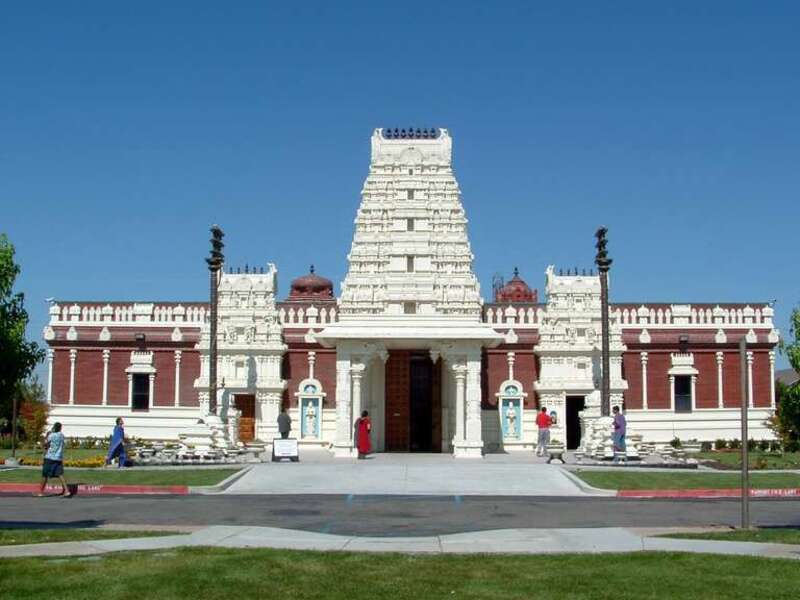 The Hindu temple at Livermore, California