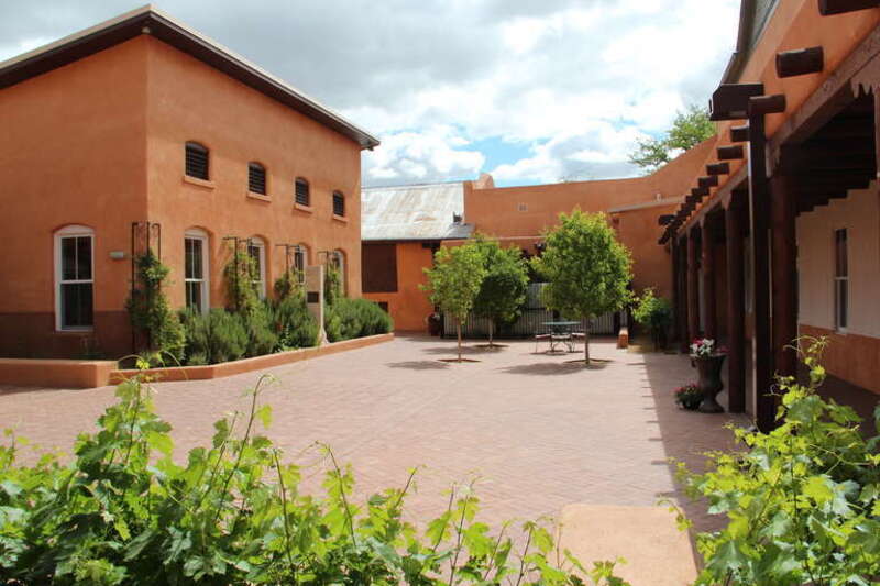 San Felipe de Neri Church courtyard