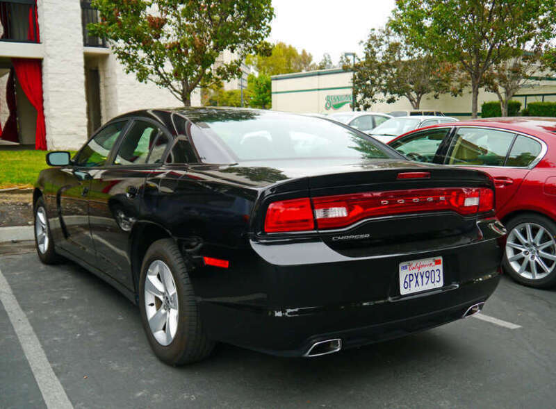 2011 Dodge Charger (LX) - 3.6 V6 Pentastar (218 kW; 292 bhp).

One of the best-looking american cars in production in my opinion.
