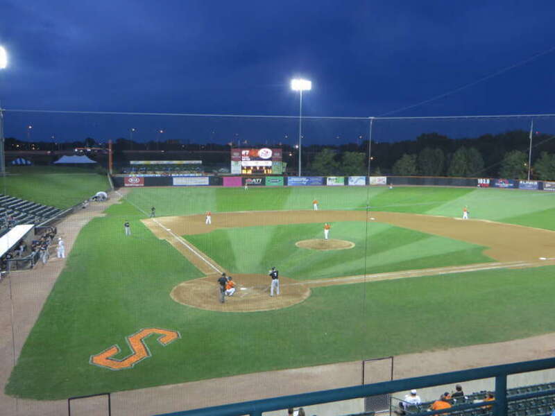 Schaumburg Baseball Field Boomers Championship Game 2014