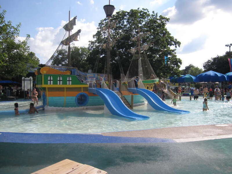Schlitterbahn water park in New Braunfels, Texas.