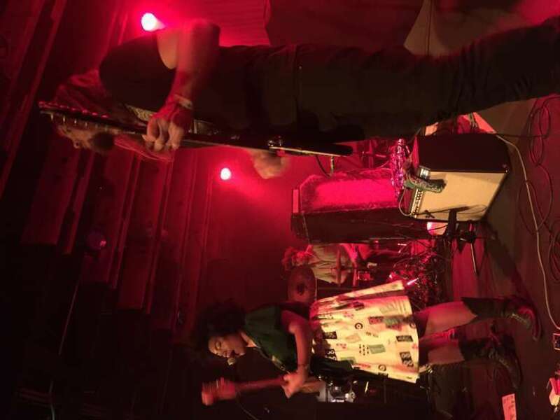 Seratones playing at the Crescent Ballroom, Phoenix, Arizona, on 15 September, 2016.