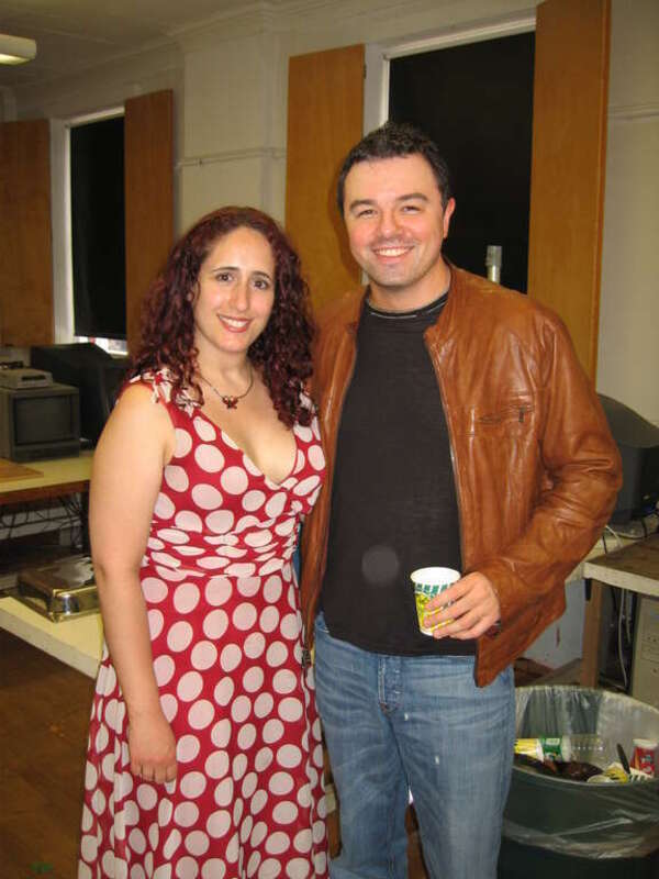 Seth MacFarlane at RISD reception