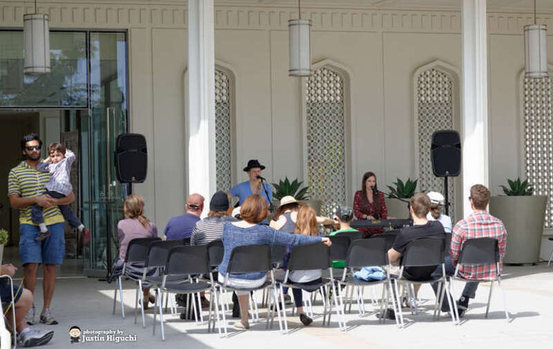 Shane Henry &amp;amp; Maggie McClure performing live at the Brand Library &amp;amp; Art Center in Glendale California on Sunday April 13th, 2014.