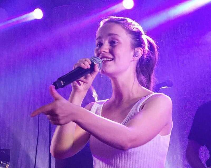 Sigrid Solbakk Raabe performing during her 'The Sucker Punch Tour' in Detroit Michigan, USA at El Club on September 26, 2019.
