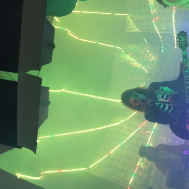 Spaceface playing a Halloween show in Memphis