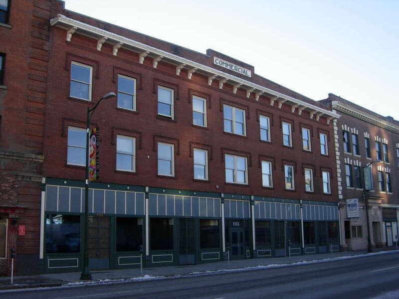 The Commercial Block in Spokane, Washington