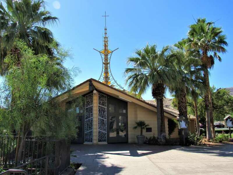 St. Louis Catholic Church in Cathedral City, California.