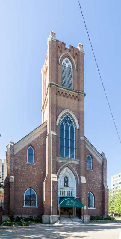 St. Mary's Catholic Church, 155 Market St., Memphis, TN. NRHP 74001929