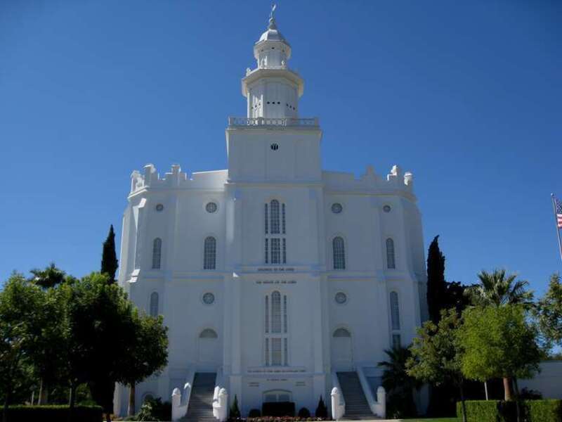 The St. George Utah Temple (formerly the St. George Temple) is the first temple completed by The Church of Jesus Christ of Latter-day Saints after the forced exodus from Nauvoo, Illinois, within two years of the death of Joseph Smith, Jr. Located in