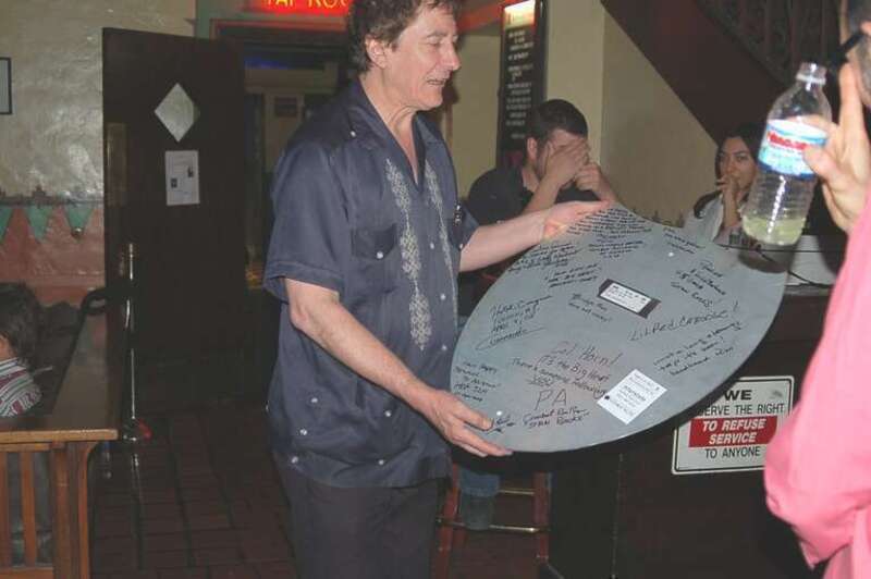 The Combat Railfans at  Stan Ridgways's Tucson Concert.