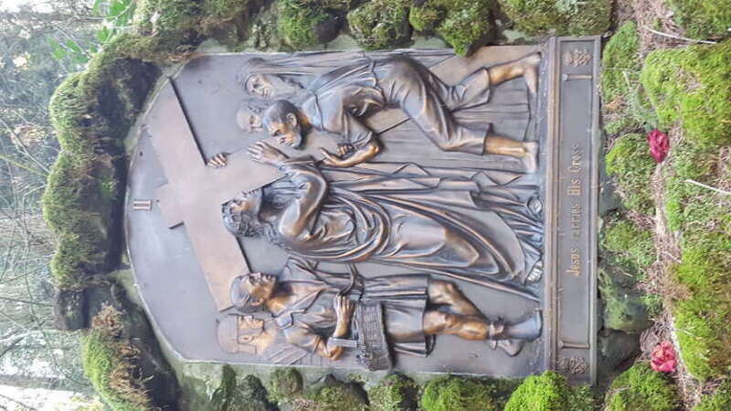 Station 2 Jesus Carries His Cross