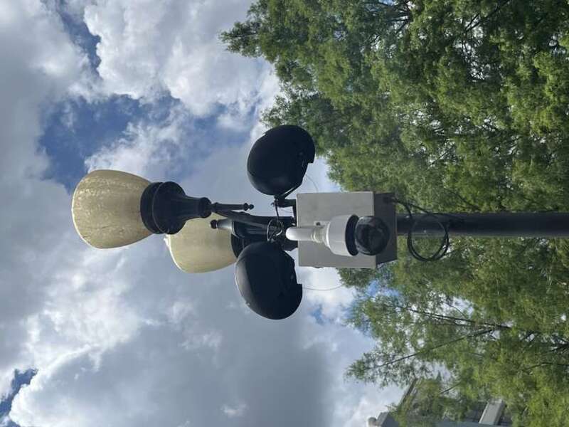 Street lights &amp;amp; security camera - Lake Eola Park (May 2023).