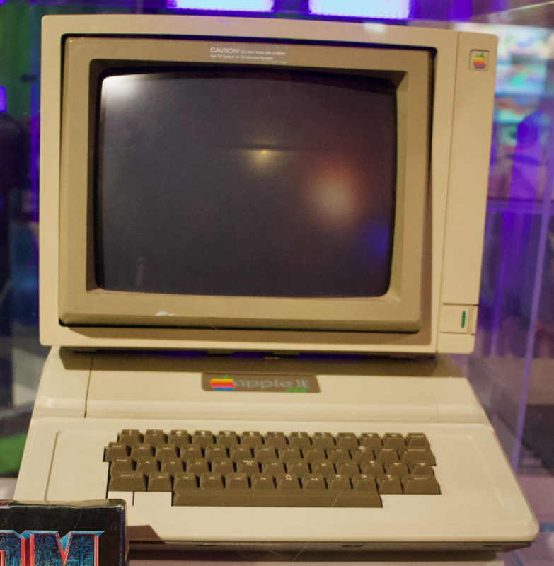 Apple II owned by John Romero on display at the Strong National Museum of Play.