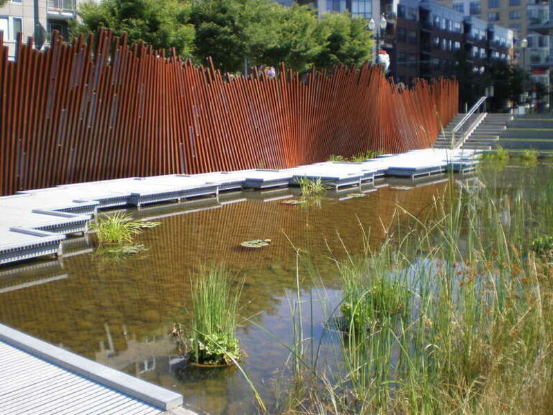 Tanner Springs Park - Portland, Oregon