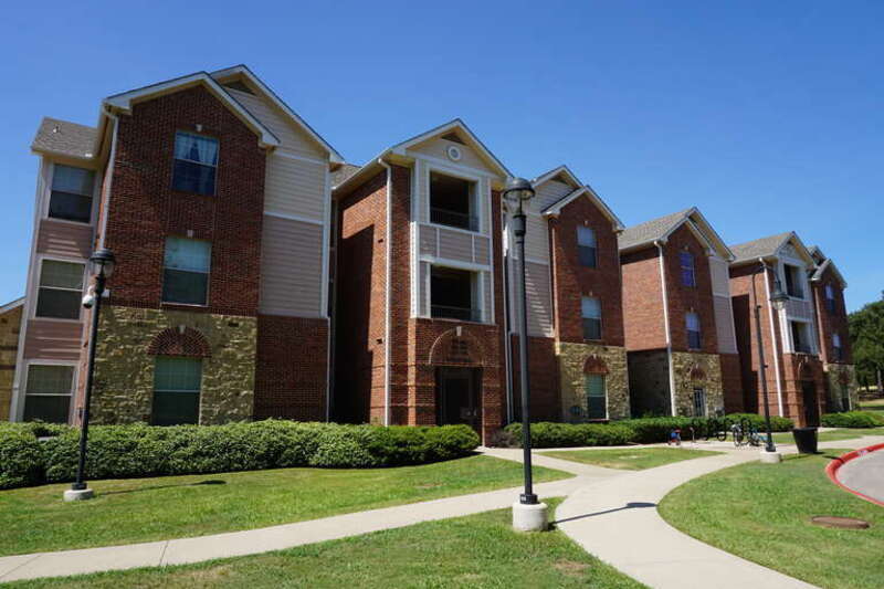 The Lowry Woods Community on the campus of Texas Woman's University in Denton, Texas (United States).