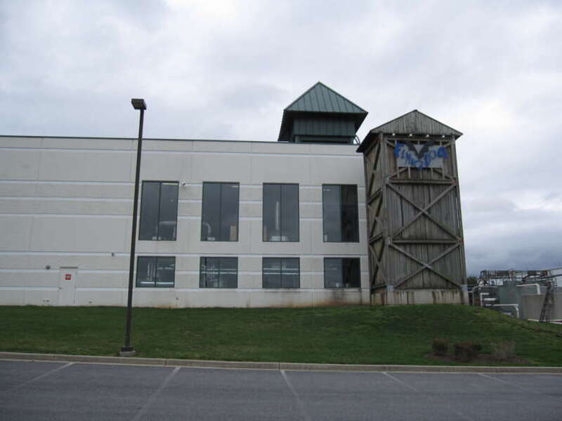 Outside of Flying Dog Brewery in Frederick, Maryland