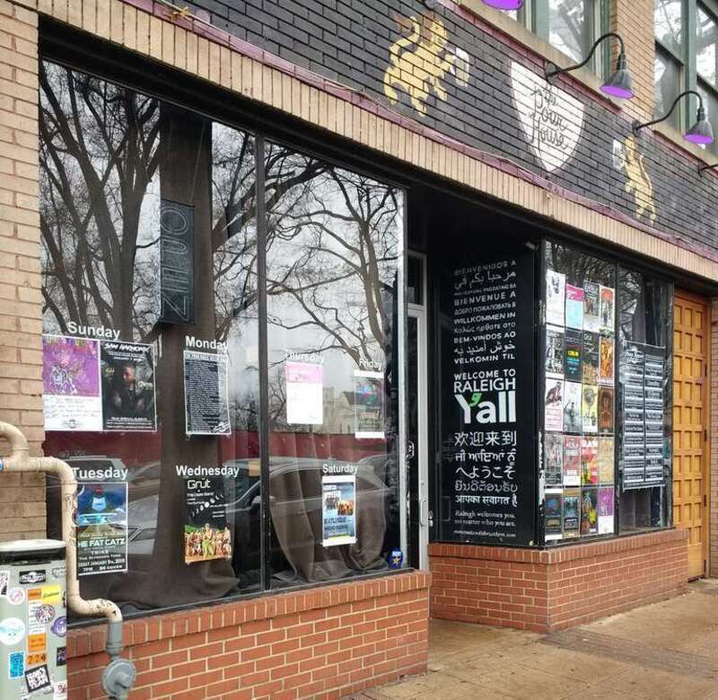 The Pour House in Raleigh, North Carolina.