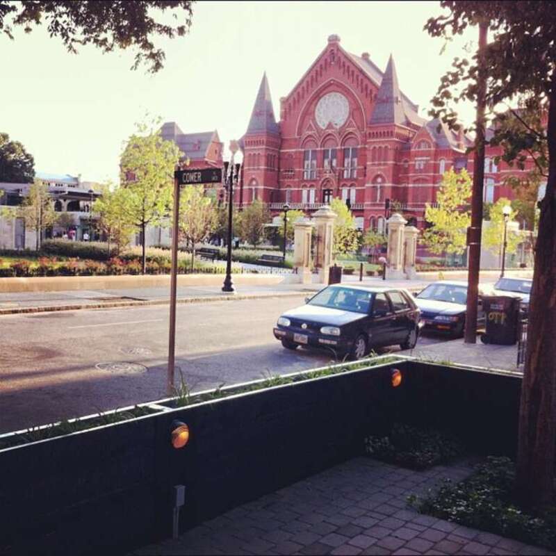 The view from The Anchor's patio
