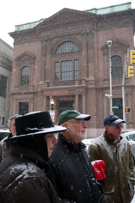 Baltimore Heritage led a walking tour of Downtown Baltimore's West Side as the opening program for a series of blog posts about the West Side on the Baltimore Heritage blog. More links and information can also be found on twitter with the hashtag